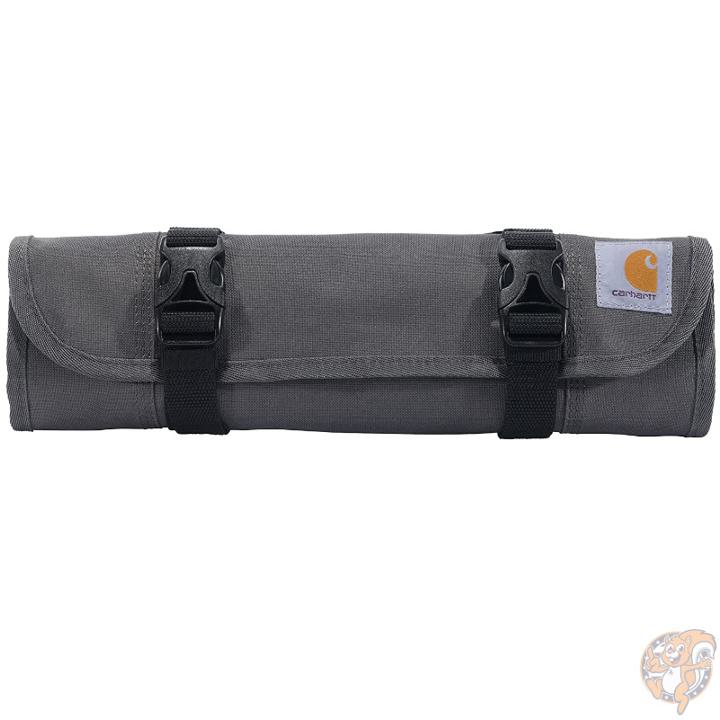 鉄道車両ハート形 Carhartt レガシ― Legacy 手道具渦巻形 Tool Roll 薄墨色 GRAY 小物 御先棒 手道具 納める 御役目 持っていく