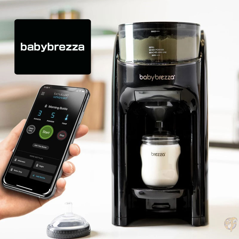 ベビーブレザ　babybrezza ミルクメーカー　黒/シルバー　(ジャンク品) ジャンク】ミルクメーカー baby brezza ベビーブレッツァ