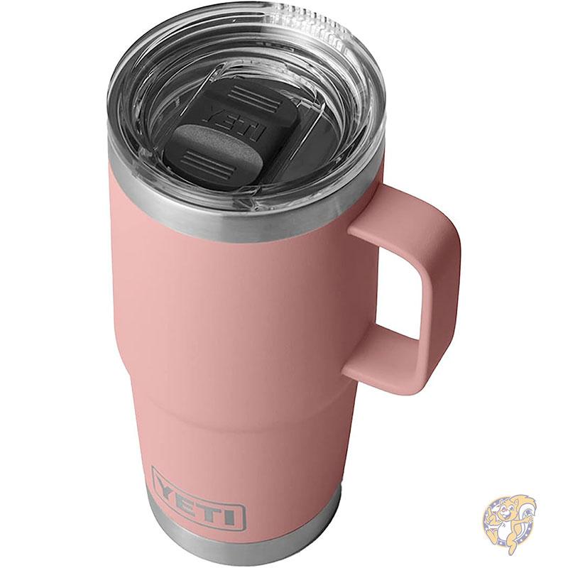 【クーポン配信中】YETI イエティ ランブラー Rambler 20オンス トラベルマグ ステンレススチール サンドストーンピンク|アメリカグッドバイブス