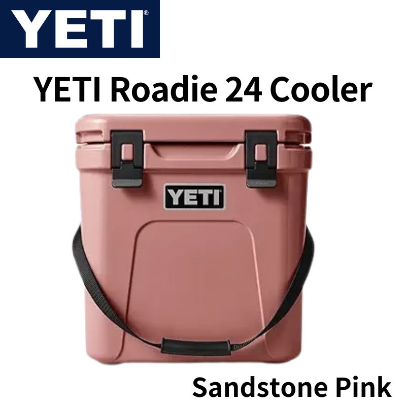 YETI ローディー 24 ROADIE24 HARD COOLER 沙子石ころサクラ色 Sandstone Pink イエティ 冷房装置ボックス席