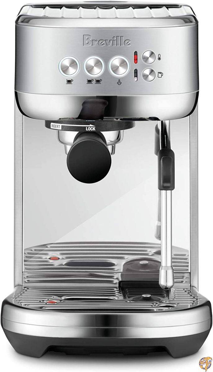 Breville BES500BSS バンビーノプラス エスプレッソマシン つや消しステンレススチール 送料無料画像