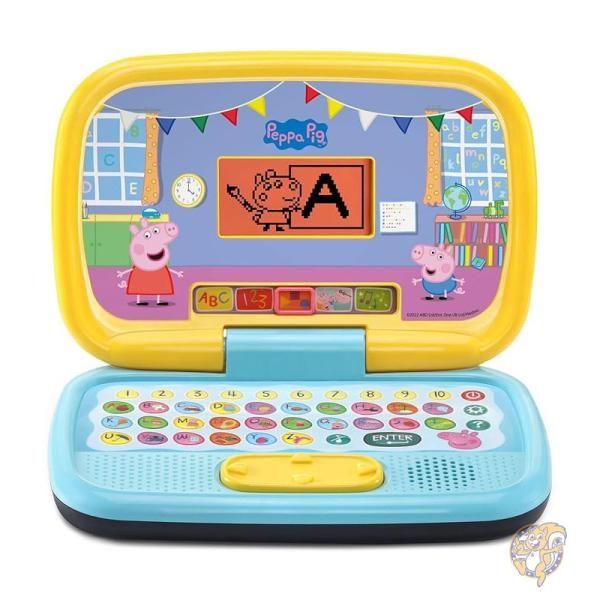 【クーポン配信中】ペッパピッグ プレイ スマート ラップトップ 知育おもちゃ 子供用パソコン 80-553500 VTech V テック