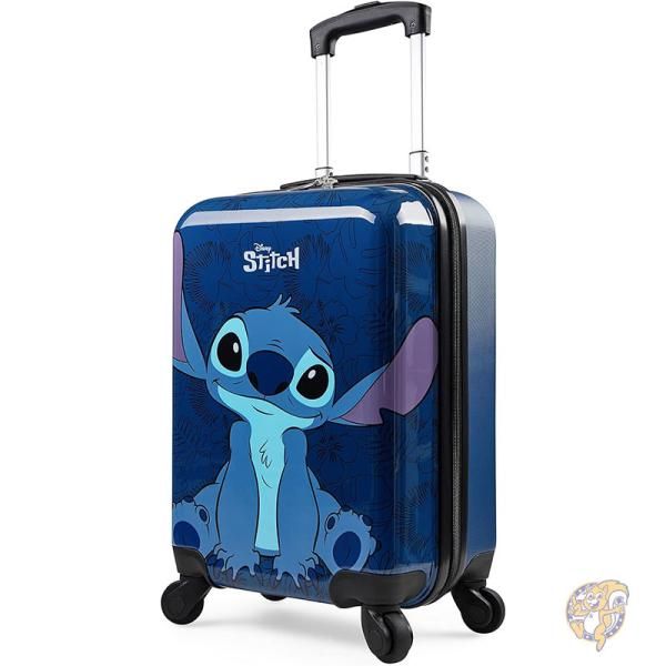 【全品1000円割引★オープン記念】ディズニー Disney スティッチ 子供用 スーツケース ホイール付き ハードシェル 4039　リロ・アンド・スティッチ画像