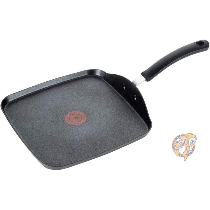 ティファール フライパン T-FAL E76513 テフロン製作 10.25in スクエアグリドル 貨物輸送無料
