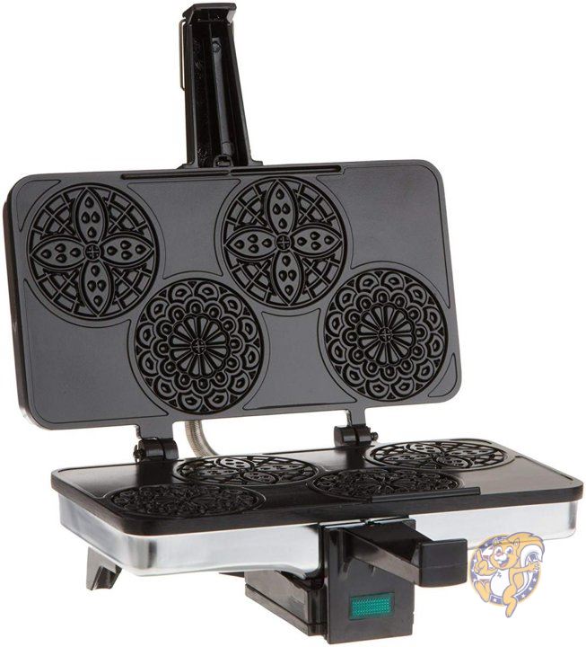 【クーポン配信中】CucinaPro 220-03 ピッコロ Pizzelle ピッツェルメーカー ワッフルメーカー クッキーベイカー お菓子メーカー 並行輸入 送料無料