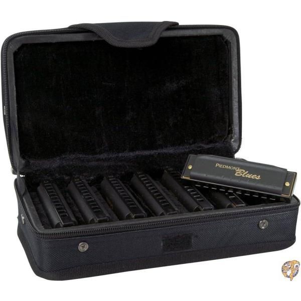 Hohner（ホーナー） Piedmont Blues ブルースハープ 7本セット 【並行輸入品】