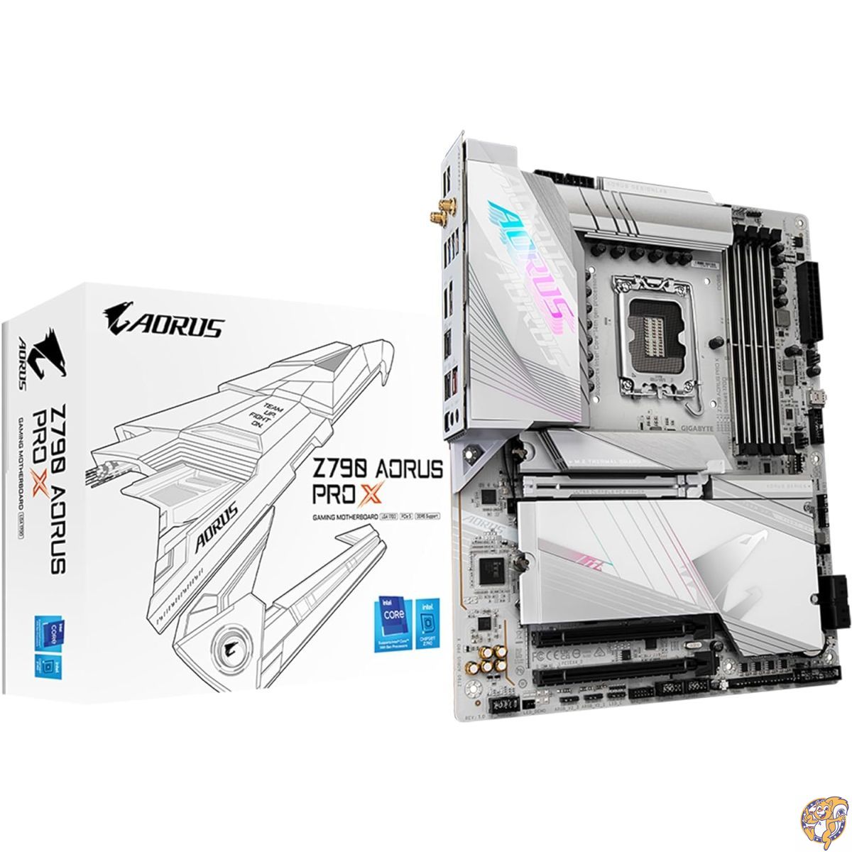 【百貨店大売り出し!引き換え証送達中】GIGABYTE Z790 AORUS PRO X intel 第13時人中央処理装置相応う LGA1700 DDR5 ATX 母ちゃんゲーム盤 MB6273