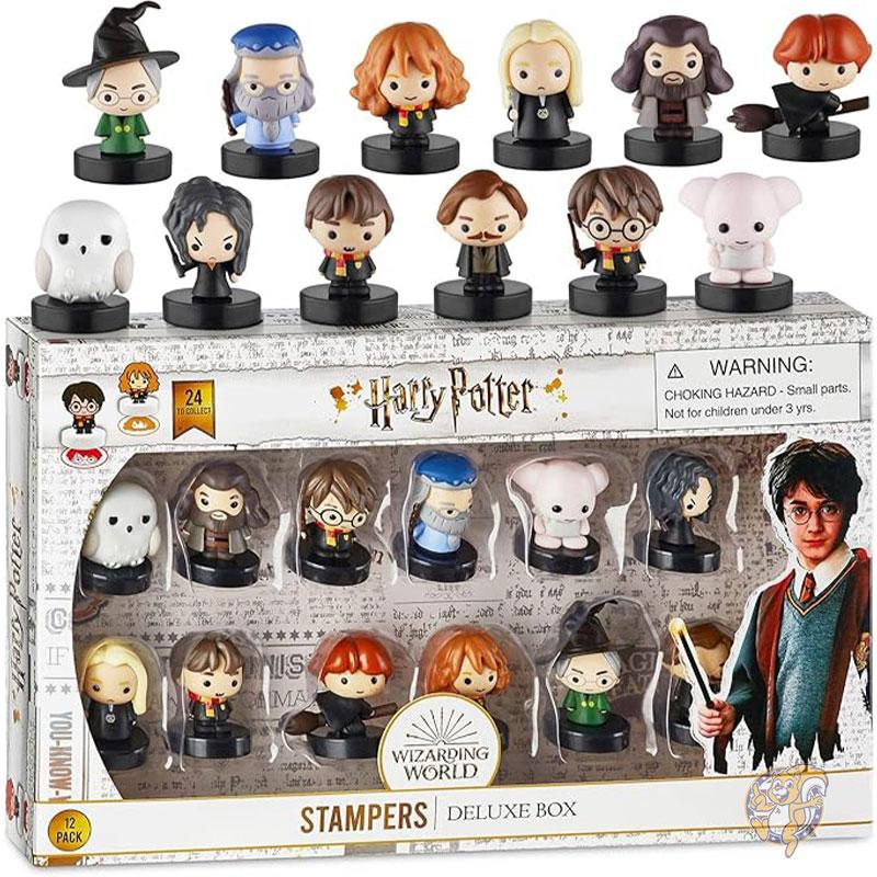 【クーポン配信中】ハリー ポッター スタンプ 12 個セット スタンパー 文具 おもちゃ P.M.I. 人気 プレゼント 誕生日 アメリカ輸入 送料無料