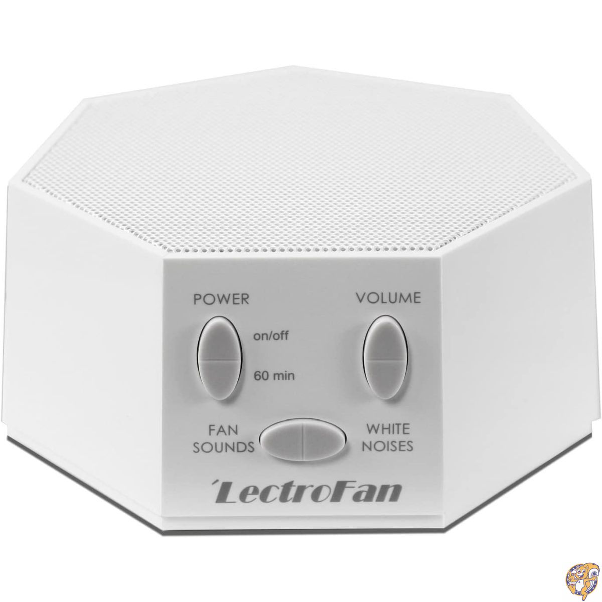 Adaptive Sound Technologies LectroFan High Fidelity White Noise Machine with 20 Unique Non-Looping Fan and Sounds Sleep Timer