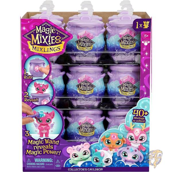 【クーポン配信中】マジック ミクシーズ Magic Mixies ミックスリング ミステリー コレクターズ 大釜 18 個セット おもちゃ