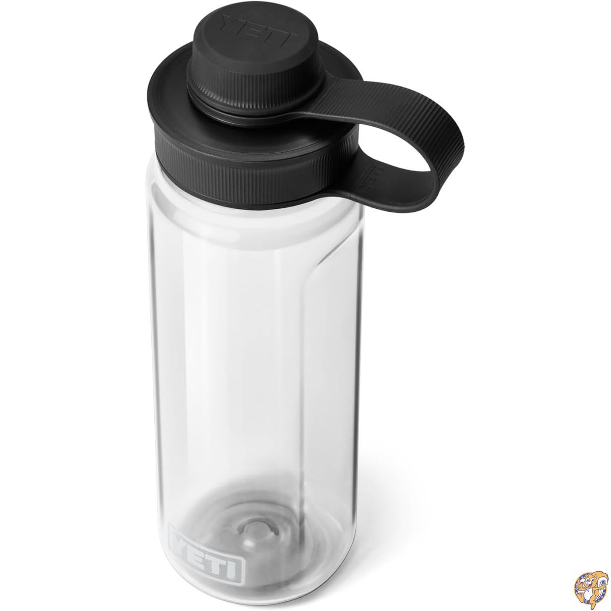 YETI Yonder 750 ml/25 薬局衡オンス Water Bottle with Tether Cap, Clear