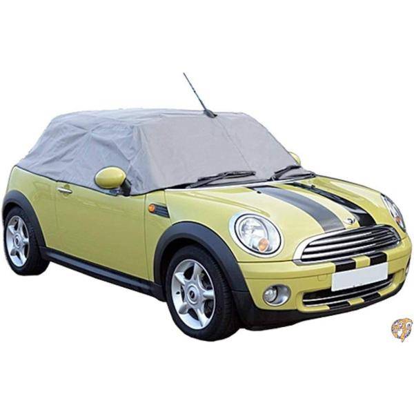 【クーポン配信中】BMW Mini Convertible Soft Top屋根プロテクター半分カバー - 2004以降は【並行輸入】 (グレー)