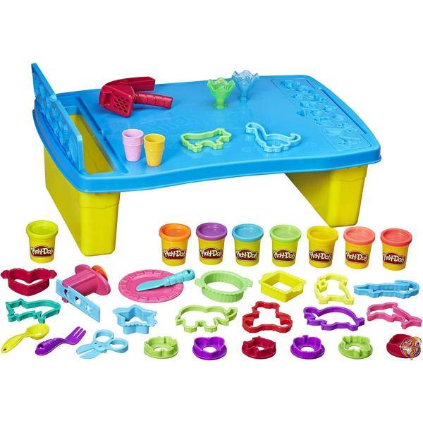 【百貨店大売り出し!クーポン券配達中】Play-Doh (プレイ・ドー) 遊んでしまえる早見表 芸術\u0026手工芸品 アクティビティテーブル