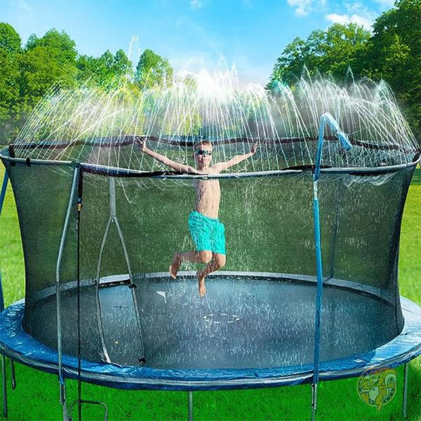【クーポン配信中】トランポリン スプリンクラー 屋外ウォーターパーク ウォータースプリンクラー 水遊び Sprinkler BOBOR
