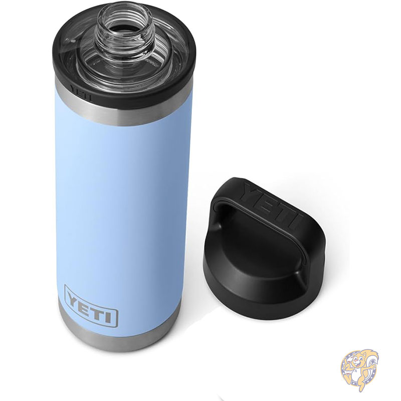 【百貨店大売り出し!引き換え証配送中】YETI イエティ ランブラー 18 薬局衡オンス 532ml 瓶 無意味さ断熱 ステンレス鋼スチール写真 チャグキャップ付き添い人 ビッグスカイブルー