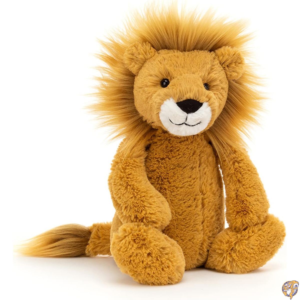 Jellycat(ジェリーキャット) バッシュフルライオン ぬいぐるみ Mサイズ BAS3LION