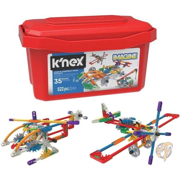 【クーポン配信中】ケネックス イマジン K'NEX Imagine 35モデル組立セット (522ピース) 18025 教育玩具 送料無料