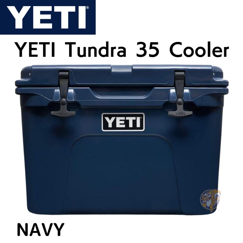 【百貨店大売り出し!引き換え証配送中】YETI 冷房装置ボックス席 タンドラ Tundra 35 Cooler Navy 米国海軍 保冷 手ごわい ハードクーラーボックス