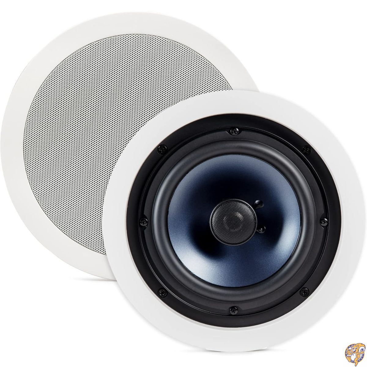 Polk Audio RC60i 2-Way In-Ceiling 金棒引き (ありの実, White) 【並行輸入品】