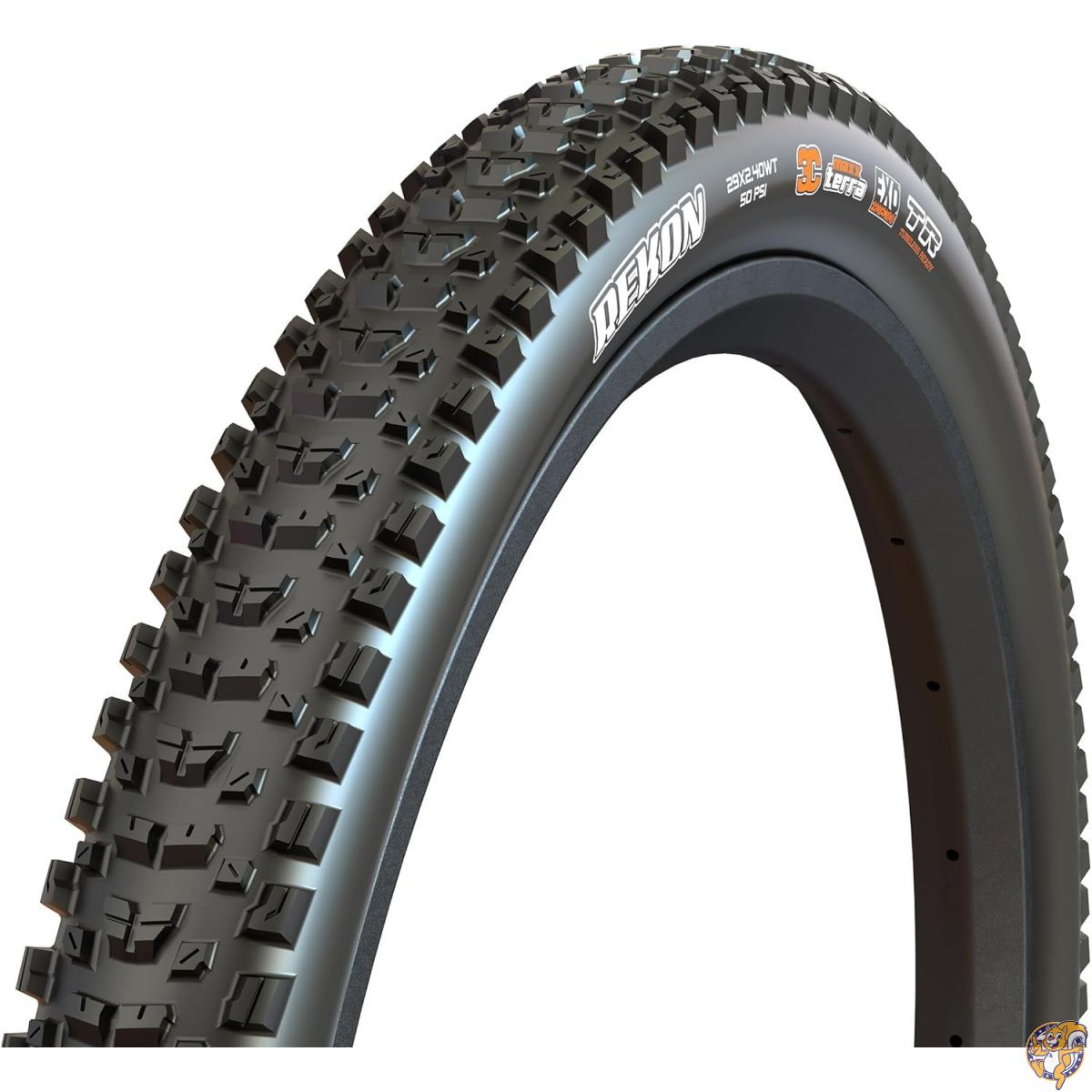 【クーポン配信中】Maxxis Rekon 24 X 2.20 60 TPI 折りたたみタイヤ、ブラック