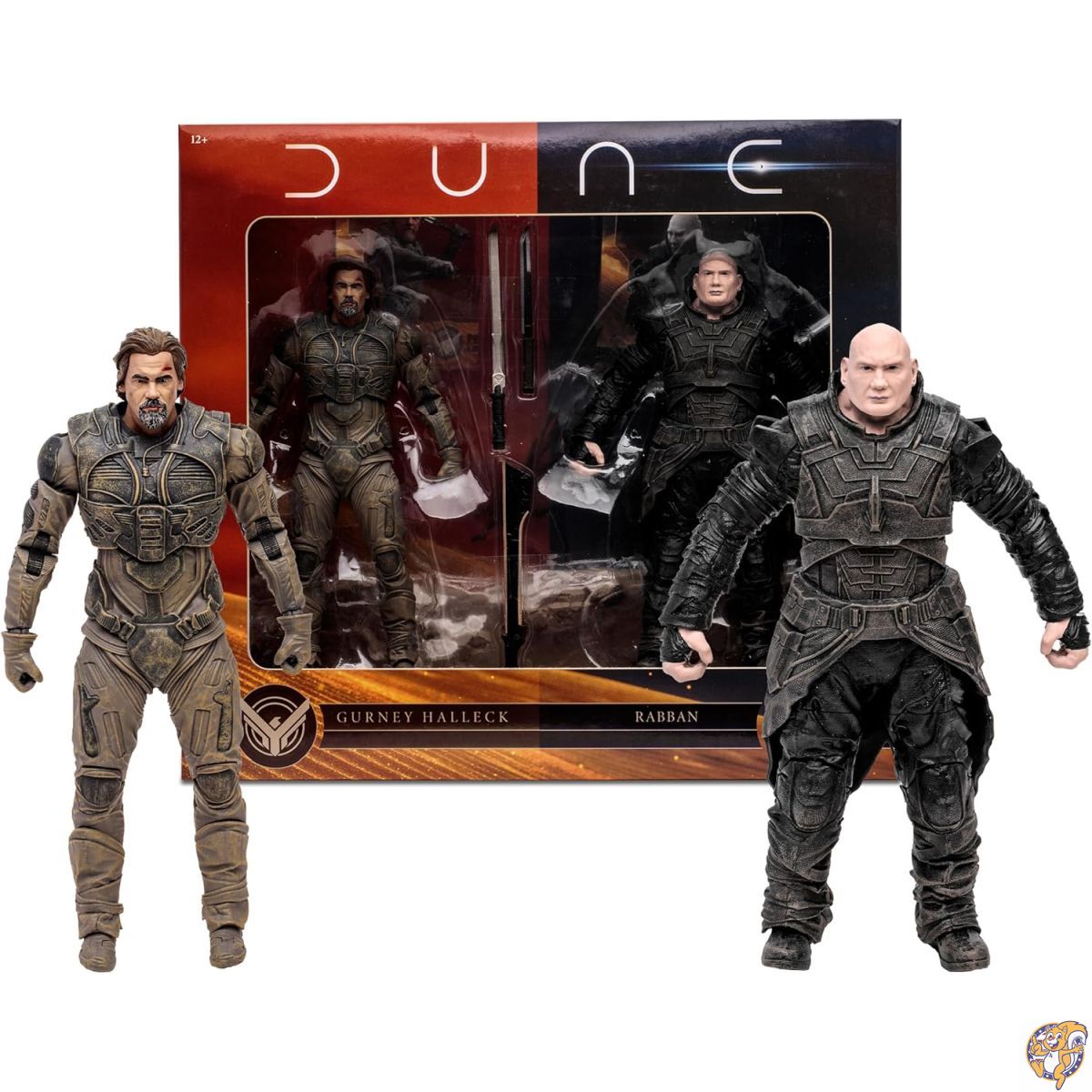 【クーポン配信中】McFarlane Toys - デューン:パート2 ガーニーハレック&ラバン 2個パック