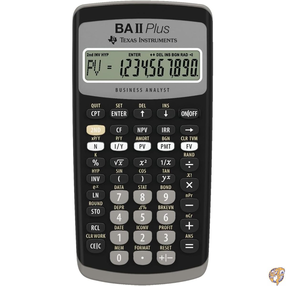 【クーポン配信中】TEXBAIIPLUS - Texas Instruments BA-II Plus Adv. Financial Calculator by