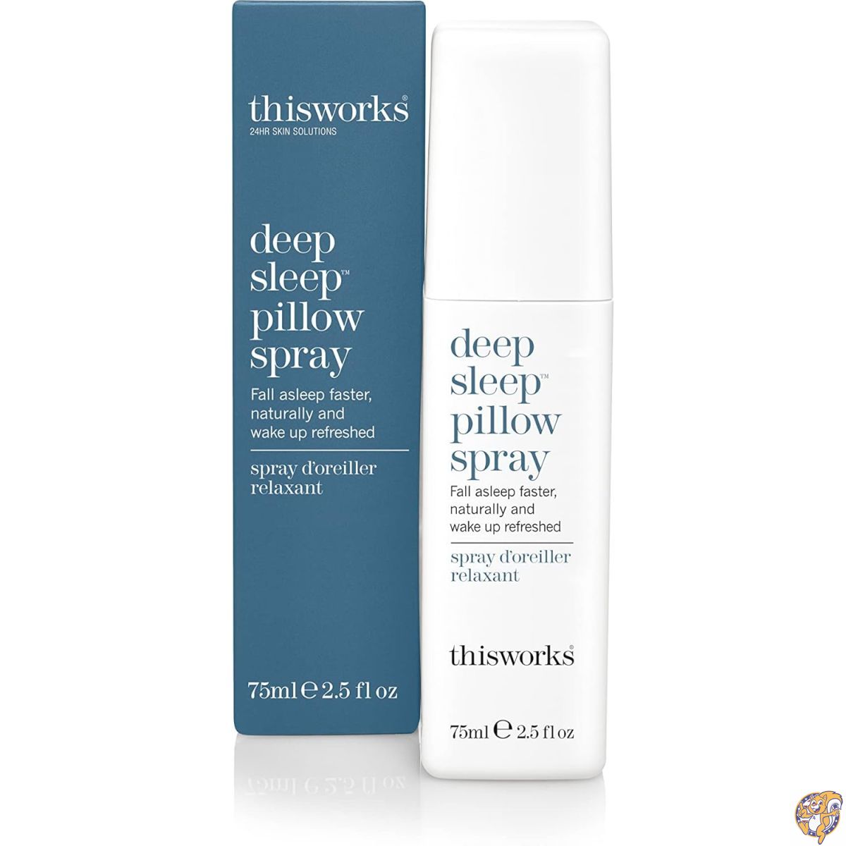 【最大777円クーポン配信】ThisWorks Deep Sleep Pillow Spray 75ml/2.5oz並行輸入品 リラックス アロマテラピー 輸入品