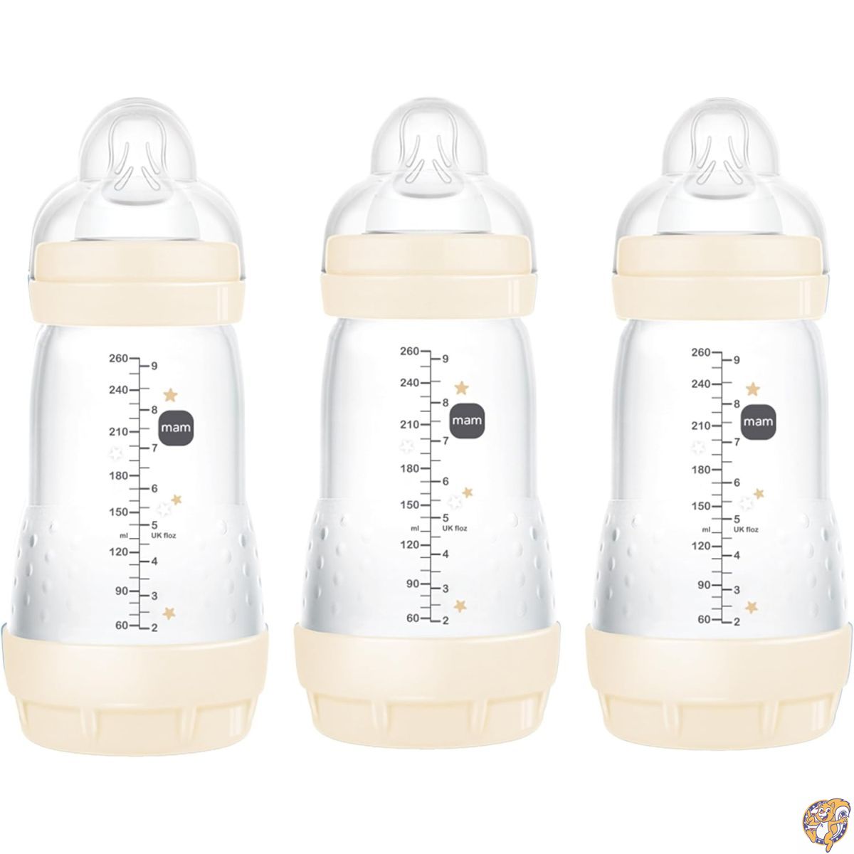 MAM 哺乳瓶 マム 三個セット 9onz 260ミリリットル