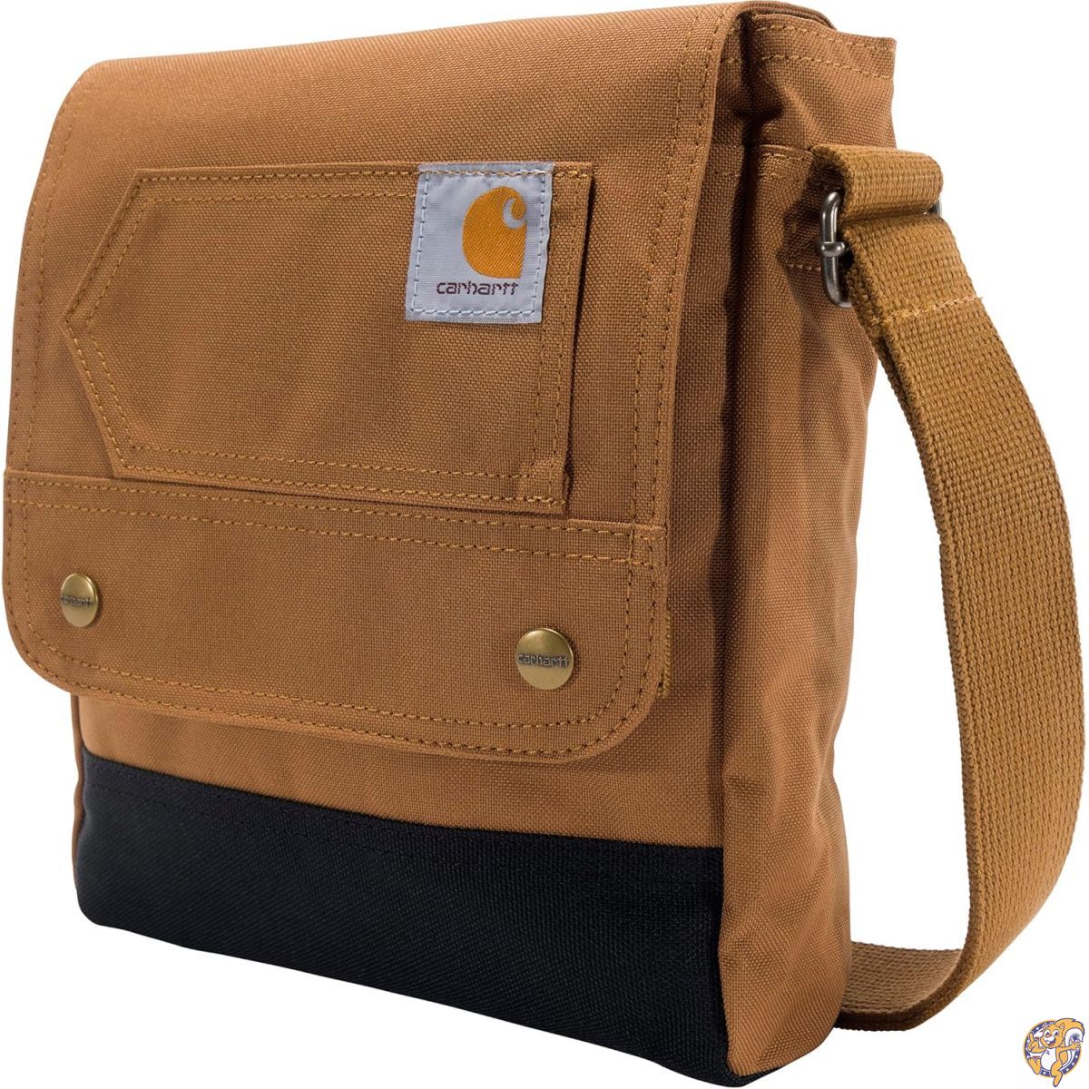 【クーポン券配送中】Carhartt 差し交わす上半身 スナップバッグ 思わしい 自然調整能力のあるなクロスボディバッグ フラップオーバースナップお仕舞い付き添い人 バッグ・小物・ブランド雑貨-ショルダーバッグ・メッセンジャーバッグ