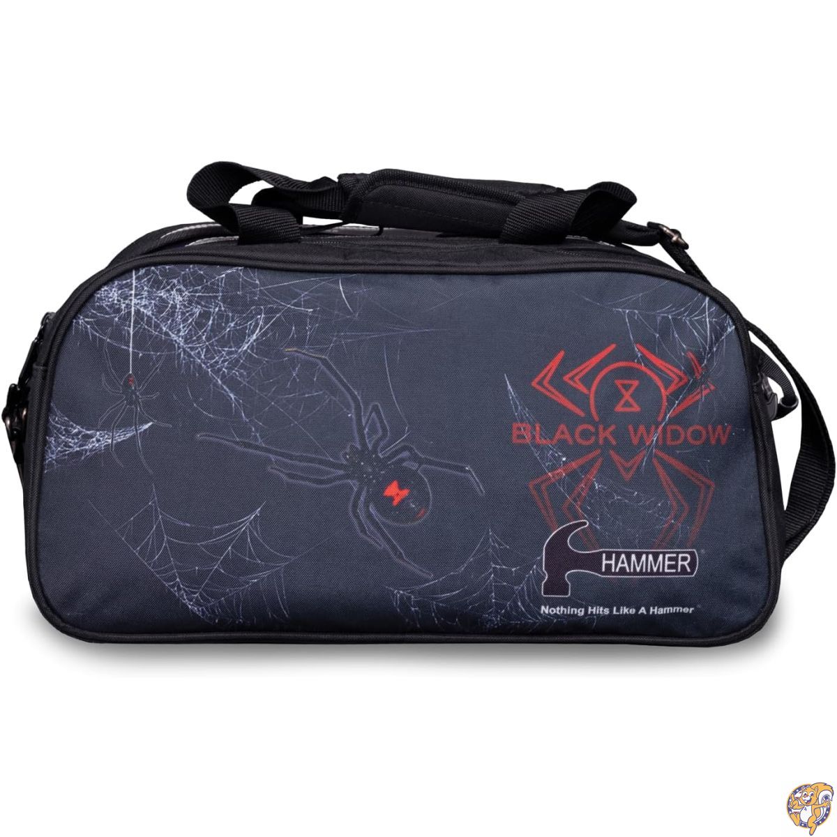 【百貨店大売り出し!クーポン券配達中】Hammer Black Widow ダブルトート 原油生産御徒面子 シューズ合財袋付き添い人