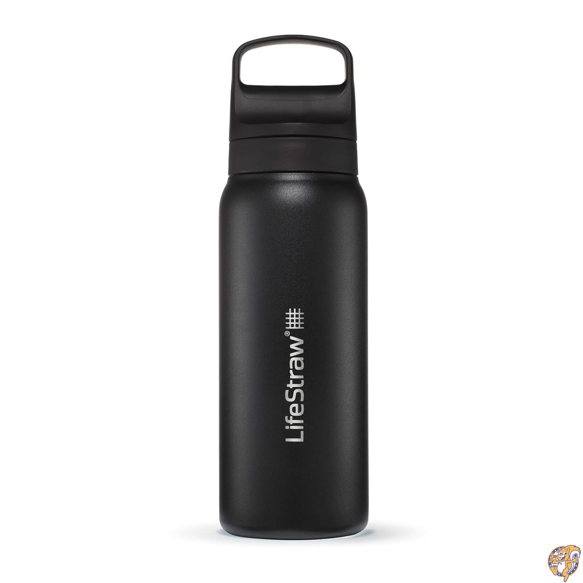 【クーポン配信中】LifeStraw(ライフストロー) Goシリーズ - 断熱ステンレススチールウォーターフィルターボトル 旅行や日常使用に バクテリア、寄生虫、マイクロプラスチックを除去 味を改善 24オンス ノルディックノワール。｜アメリカグッドバイブス