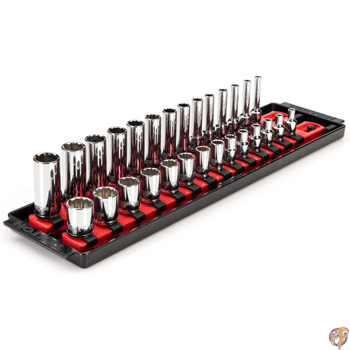 【百貨店大売り出し!引き換え証配送中】TEKTON 1/4in 運転 12尖んがり ソケット仕掛ける 線路付き添い人 28個 (4-15粍) | SHD90214