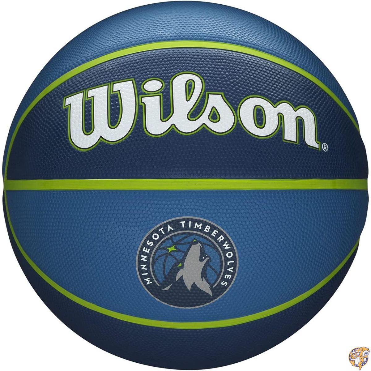 【最大777円クーポン配信】ウィルソン NBA チーム トリビュートバスケットボール - サイズ 7 29.5インチ ミネソタ・ティンバーウルブズ
