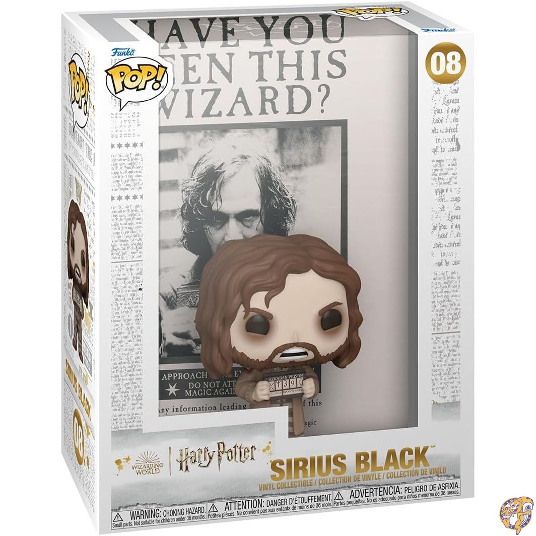 ハリー・ポッターとアズカバンの囚人 シリウス ブラック ポスター Poster w/Sirius Black フィギュア Funko POP! Video Game/Movie Cover with case Harry Potter Prisoner of Azkaban ファンコ 6,473円