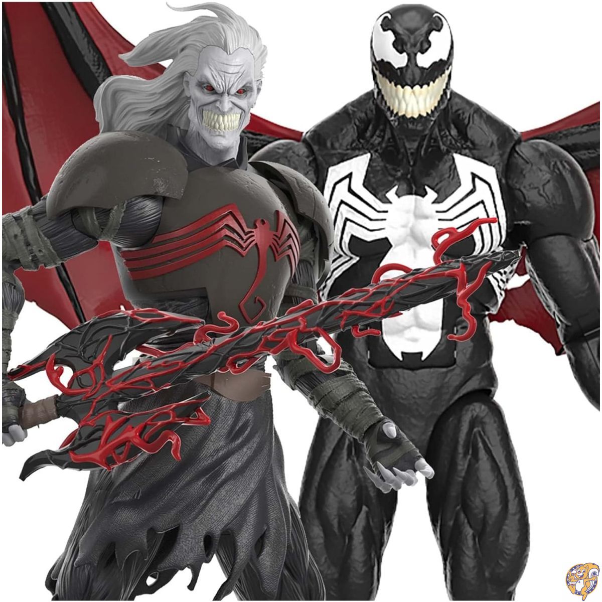 【クーポン配信中】ハズブロ(HASBRO)マーベルレジェンド・シリーズ 60周年記念 マーベル ヌル&ヴェノム 2体セット F3466 正規品