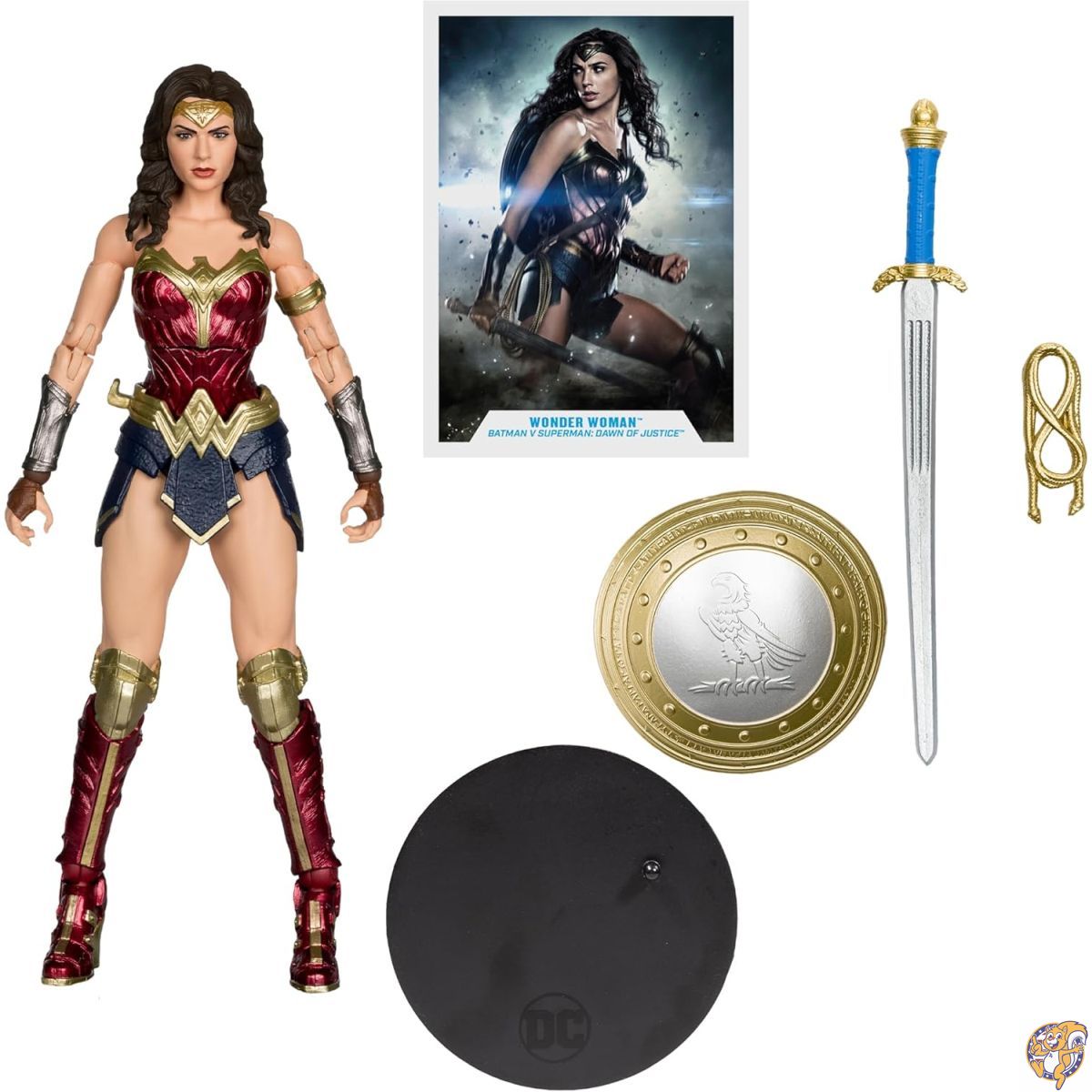 【20日最大4000円クーポン】McFarlane Toys - DC マルチバース ワンダーウーマン (バットマン V スーパーマン:正義の夜明け) 7インチ アクションフィギュア|アメリカグッドバイブス