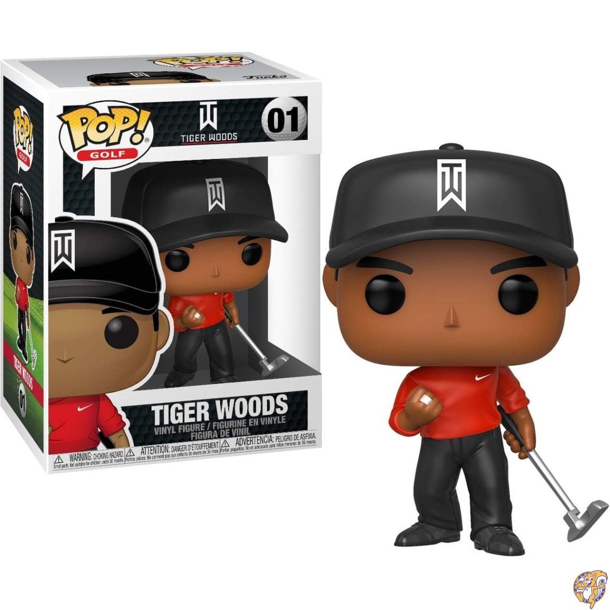 FUNKO POP! GOLF: Tiger Woods (Red Shirt) 5,585円