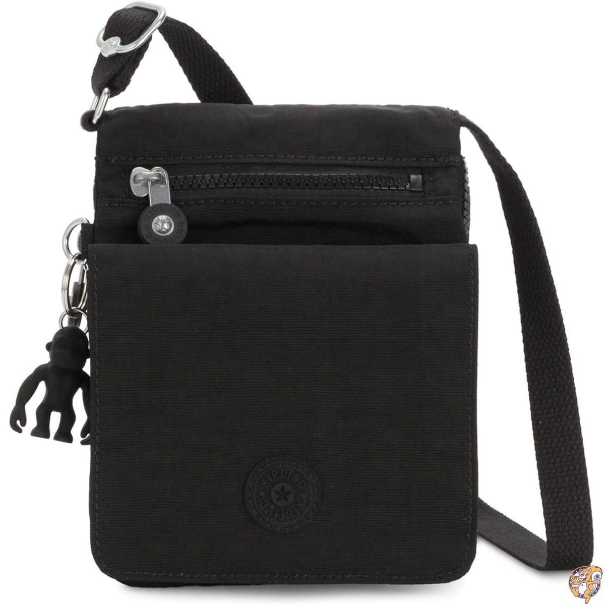 【クーポン配信中】Kipling ニューエルドラドクロスボディバッグ, ブラックノワール。, One Size｜アメリカグッドバイブス 13,986円
