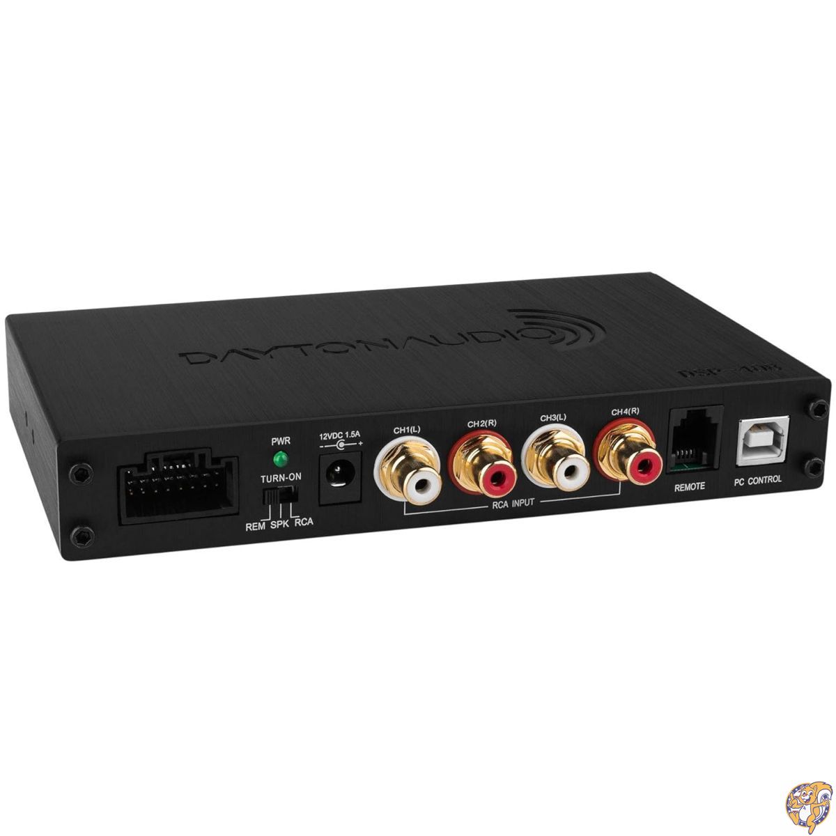 【最大777円クーポン配信】家庭用およびカーオーディオ用Dayton Audio DSP-408 4 x 8 DSPデジタルシグナルプロセッサ