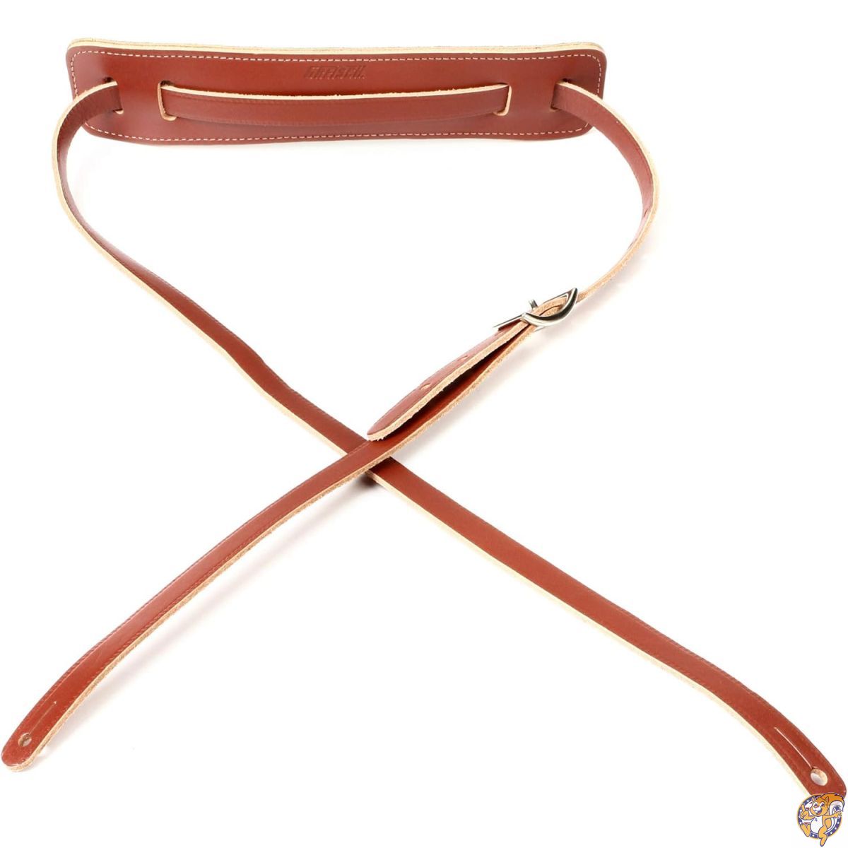 【クーポン配信中】【正規品】 Gretsch グレッチ ギターストラップ Deluxe Vintage Strap/Walnut ウォールナット レザー|アメリカグッドバイブス