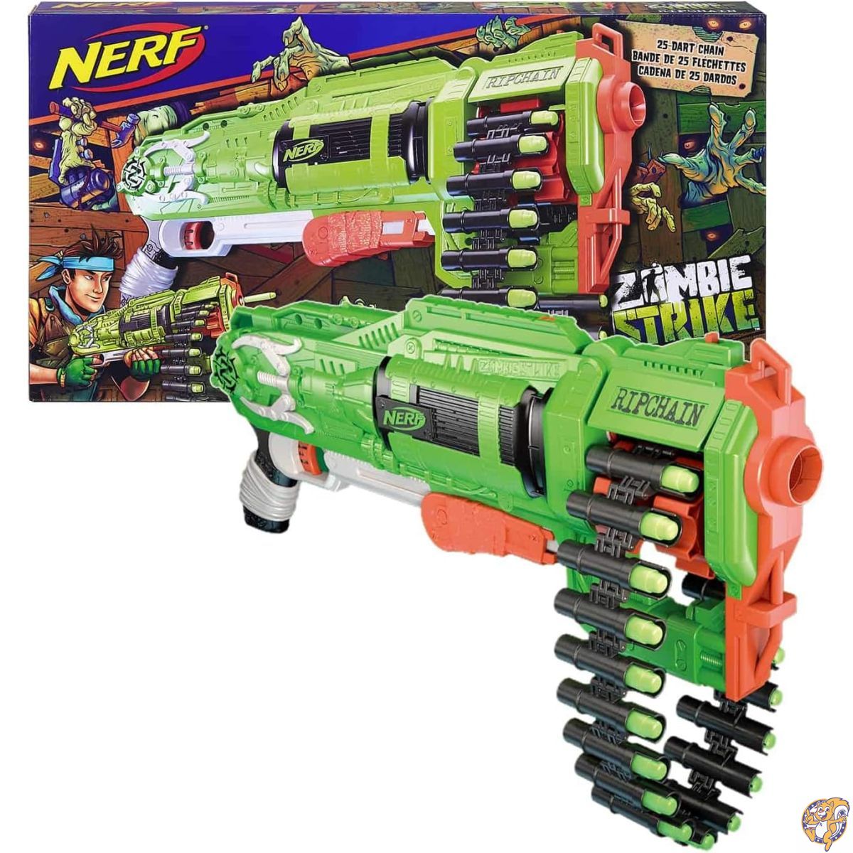 楽天市場】ナーフ おもちゃの鉄砲 NERF B3569 ゾンビストライク