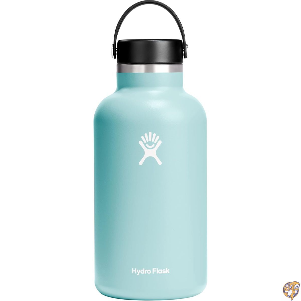 【百貨店大売り出し!引き換え証配送中】Hydro Flask 64 薬局衡オンス Wide Mouth with Flex Cap Stainless Steel Reusable Water Bottle Dew - Vacuum Insulated, Dishwasher Safe, BPA-Free, Non-Toxic