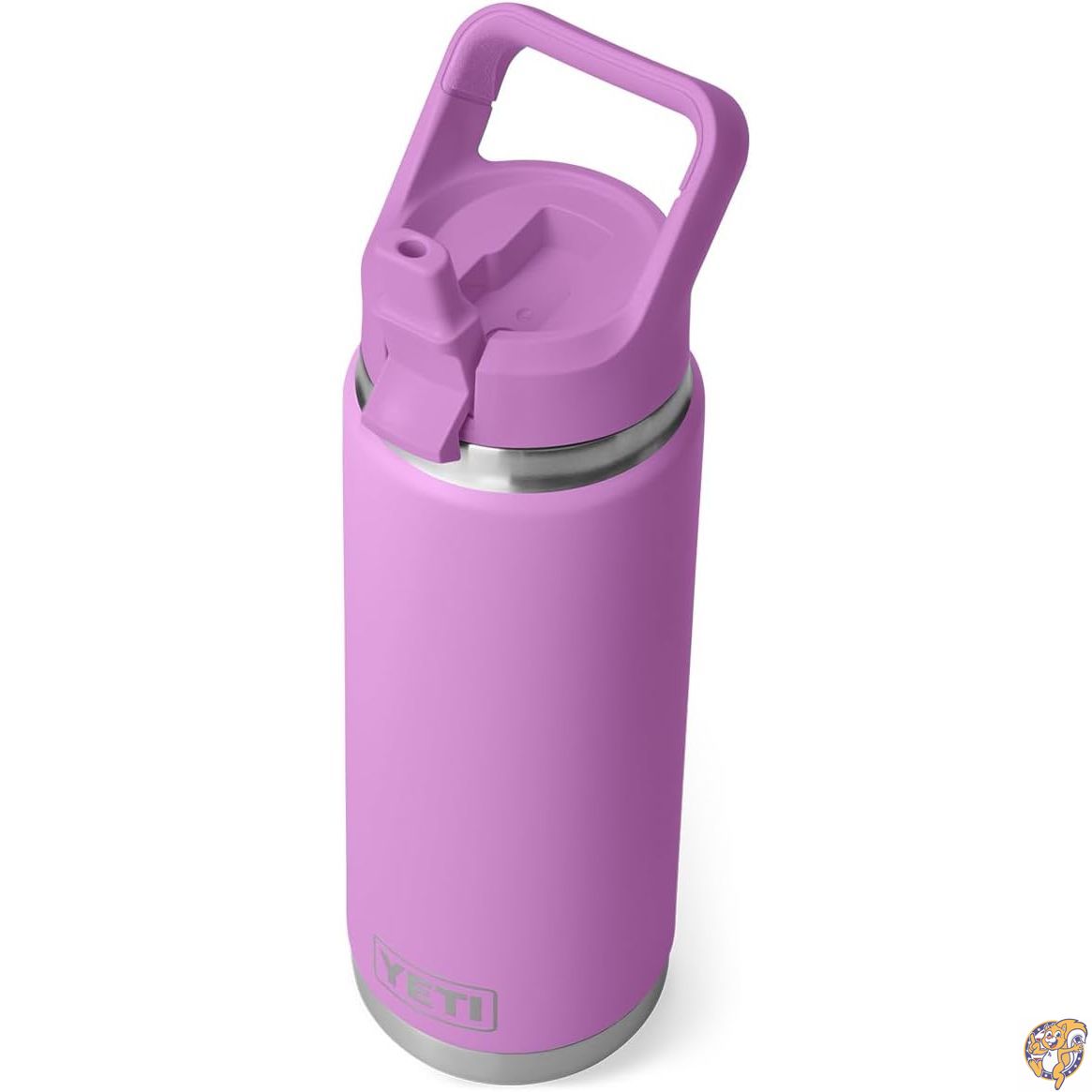 【百貨店大売り出し!引き換え証配送中】YETI (イエティ) Rambler 26薬局衡オンス瓶 無意味さ断熱 ステンレス鋼スチール写真 カラーマッチングストローキャップ付き添い人 デザートブルーム