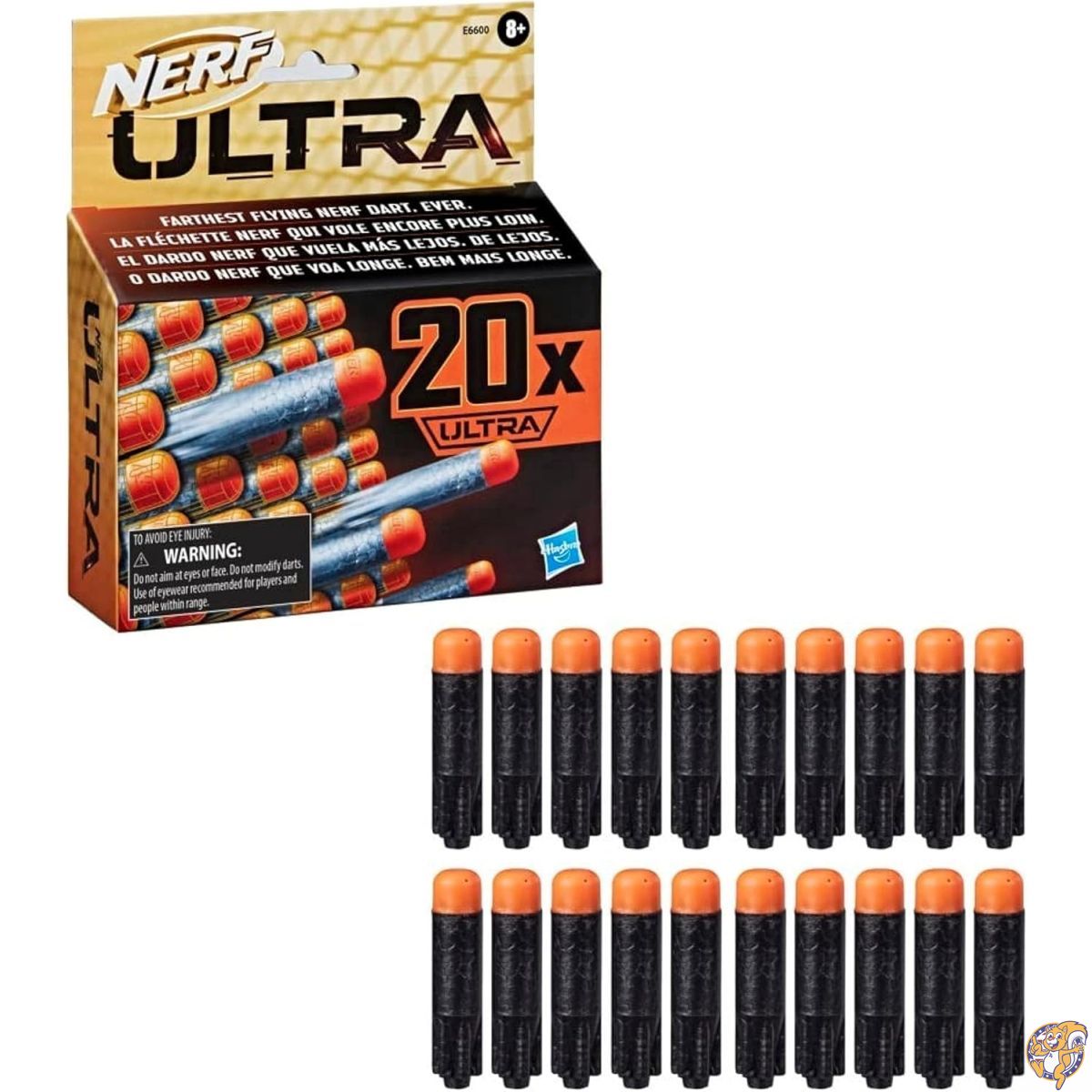 Nerf Ultra One 20-Dart Refill Pack - The Farthest Flying Darts Ever Compatible Only with Blasters