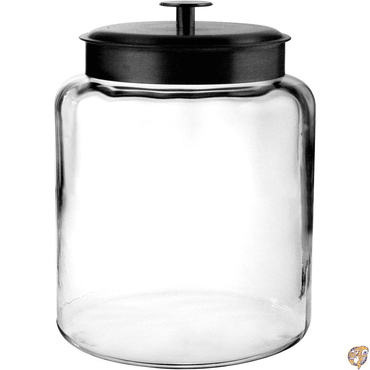 Anchor Hocking 98531 2gal Montana Jar W Metal Cover