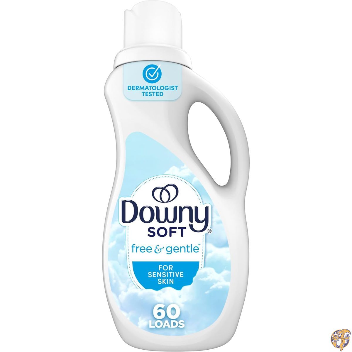 【クーポン配信中】Downy Ultra Free & Gentle Laundry Liquid Fabric Softener (Fabric Conditioner), 90 fl oz, 66 Loads, Hypoallergenic