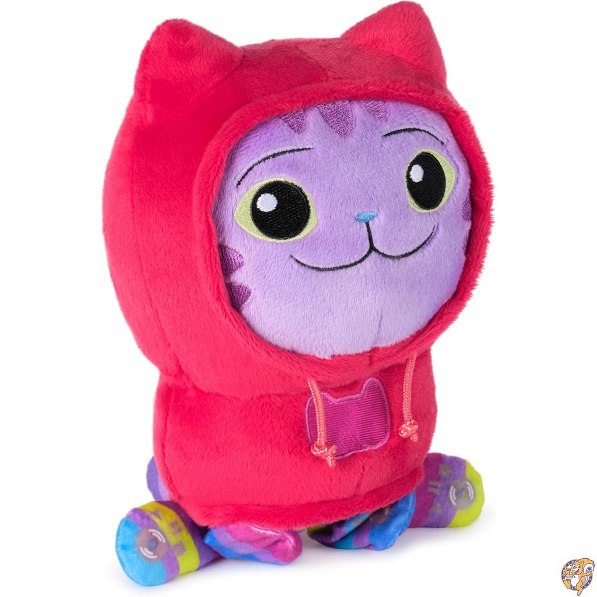 【最大777円クーポン配信】ギャビーのドールハウス Move & Groove ダニエル・ジェームズ “DJ キャットニップ” ぬいぐるみ | 高さ約25cm 腕が動くアクションギミック付き の男の子・女の子向け おもちゃ