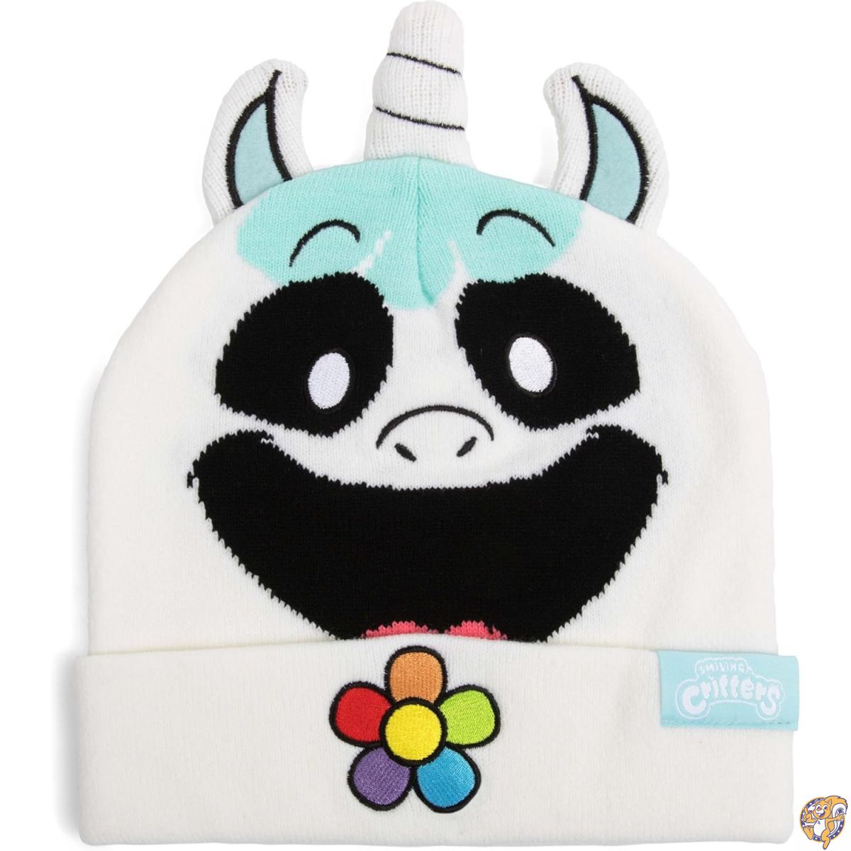 【百貨店大売り出し!引き換え証送達中】Poppy Playtime - Smiling Critters Craftycorn ニットビーニー(ユニ)マルチ色つや