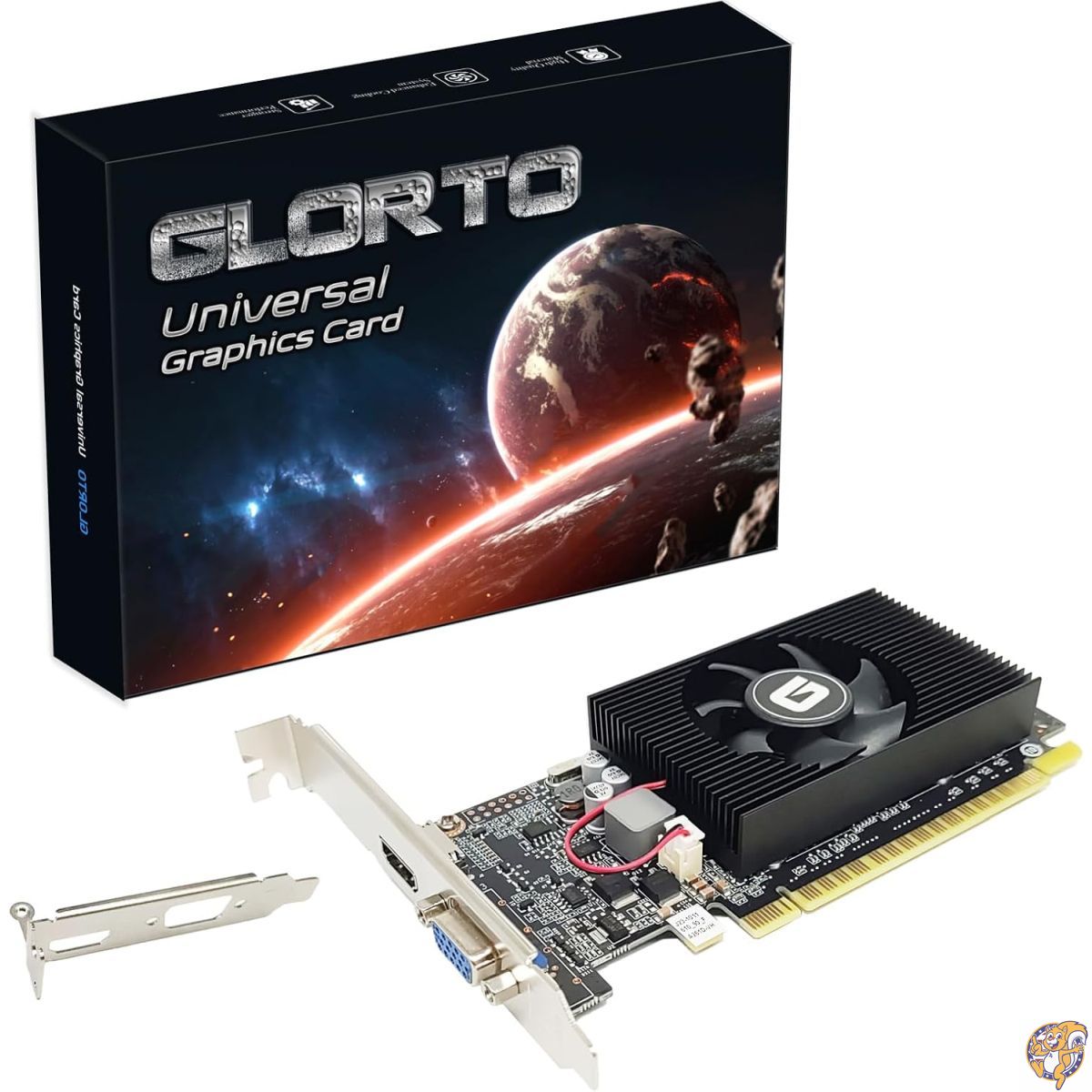 【クーポン券配送中】GeForce GT 610 グラフィックゲーム盤，2GB，DDR3，64ビット、PCI Express X16、DirectX11、HDMI/VGA、ロープロファイル、パソコン、SFF、およびHTPC用のエントリー気泡管水準器GPU、Win11と取り替えっこ性があります パソコン・周辺機器-グラフィックボード