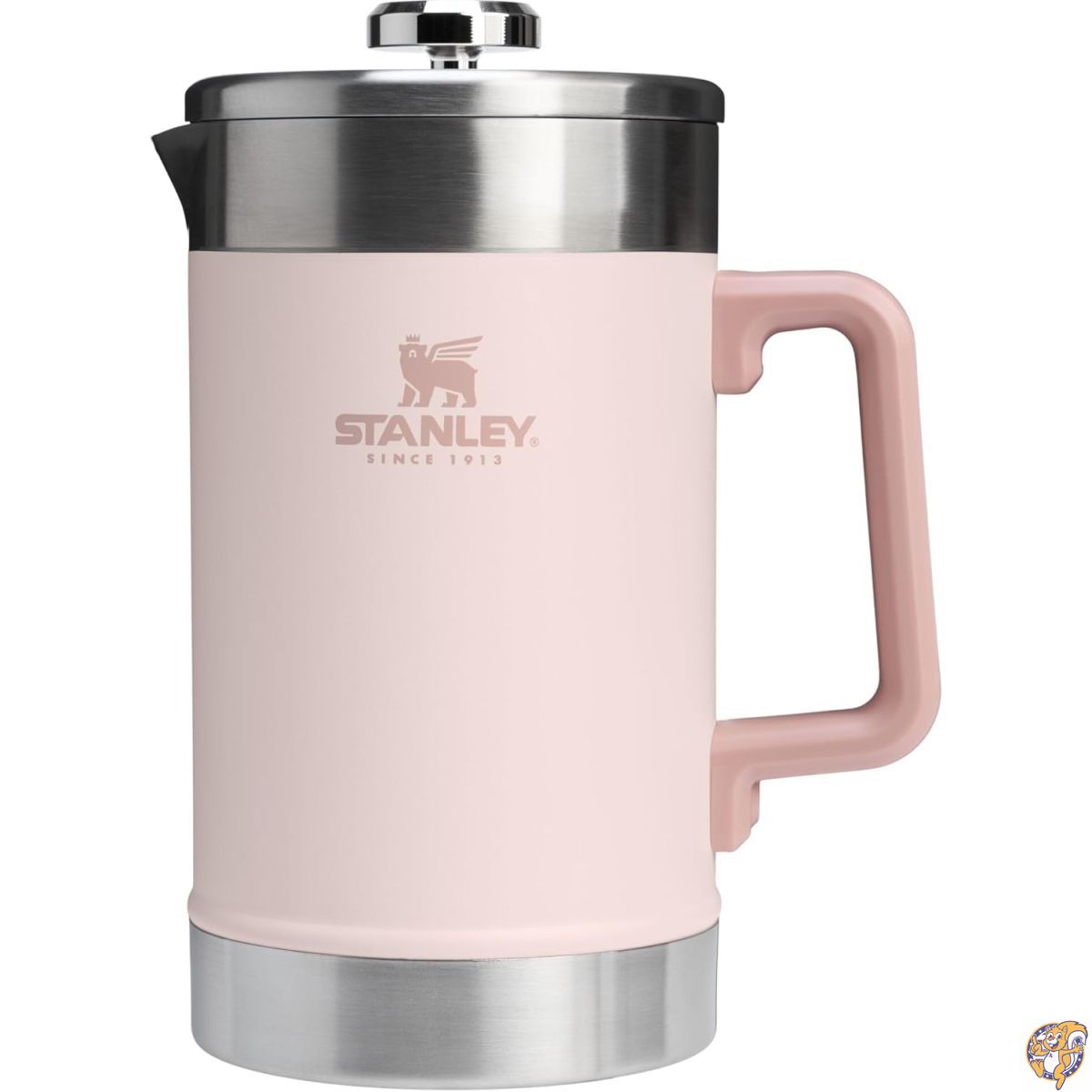 【百貨店大売り出し!クーポン券配達中】Stanley (スタンレー) 古典派音楽 ステイホット フレンチ押しつける 珈琲製造会社 40薬局衡オンス | 5分醸造酒 4第四次元 熱っぽい| 珈琲まじり物用メッシュこし器 断熱ステンレススチールフレンチプレス BPA無償性 ローズクォーツ
